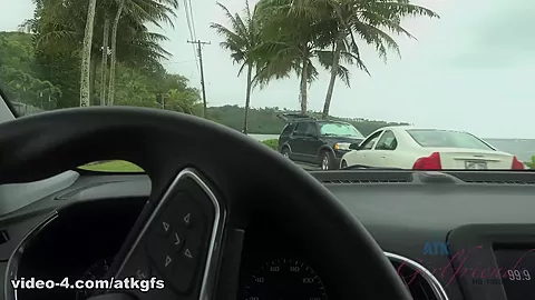 You Take Hime Around The Island, And Fuck Her In The Car - ATKGirlfriends