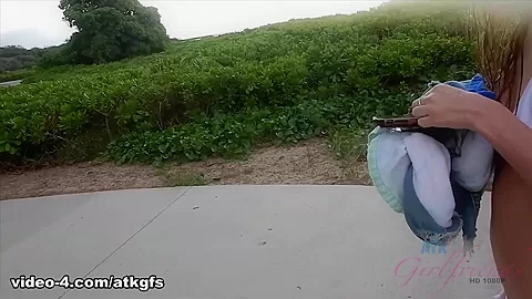 Alex Enjoys Her Vacation, And You Playing With Her Pussy - ATKGirlfriends