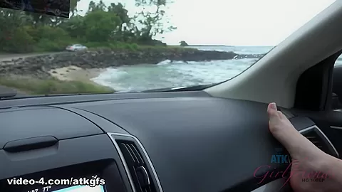 Niki Likes To Flash You All Over Hawaii - ATKGirlfriends