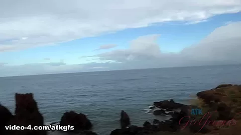 Brooke Heads To The Cliffs With You To Fuck Outdoors - ATKGirlfriends