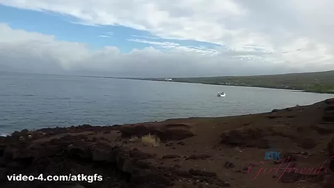 Brooke Heads To The Cliffs With You To Fuck Outdoors - ATKGirlfriends