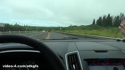 You Go Out For The Day And Make Brooke Squirt In The Car - ATKGirlfriends