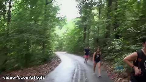You Hike To The Summit, And Head Home To Fuck - ATKGirlfriends