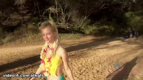 Riley Makes It To Hawaii With You, And You Make Her Squirt - ATKGirlfriends