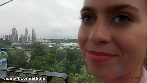 Jill Has A Great Time Seeing The Sites In Singapore - ATKGirlfriends