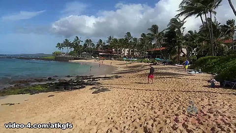 You Hit The Nude Beach, Then Fuck Gia's Asshole - ATKGirlfriends