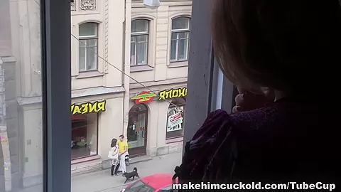 Dumb cheater punished in a kinky way