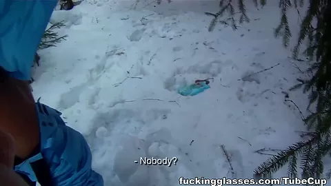 Snowboarder chick loves cock