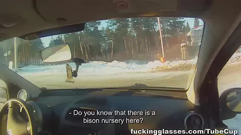 Snowboarder chick loves cock