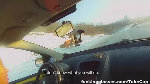 Snowboarder chick loves cock