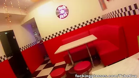 Paying for a drink with sex