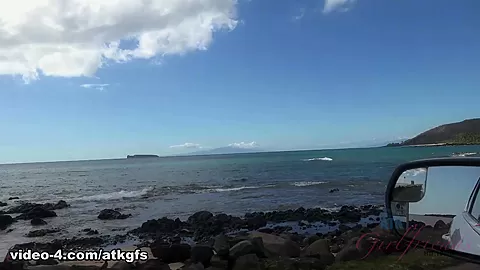 Danni Makes It To Hawaii, And The Nude Beach - ATKGirlfriends