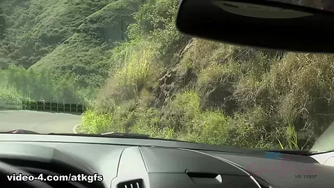 You Take Lenna Out For The Day, And Get Her Off In The Car - ATKGirlfriends