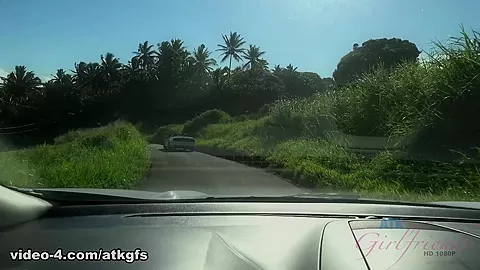 You Check Out The Island And Fuck Carmen In The Car - ATKGirlfriends