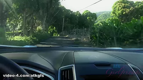 You Check Out The Island And Fuck Carmen In The Car - ATKGirlfriends