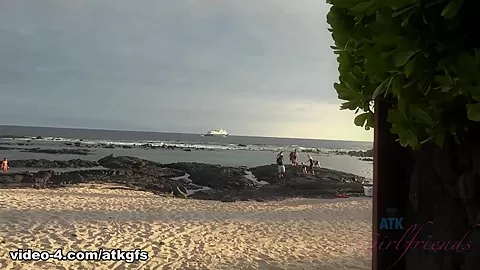 Ashley Loves The Snorkeling And You Getting Her Off In The Car - ATKGirlfriends