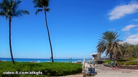 Ashley Loves The Snorkeling And You Getting Her Off In The Car - ATKGirlfriends