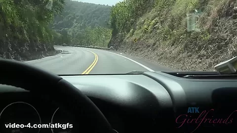 You Take Ashley To The Waterfall, Then Cum On Her Face - ATKGirlfriends