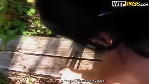 Wild Girls Get Ass Fucked And Give Blowjobs At This Picnic