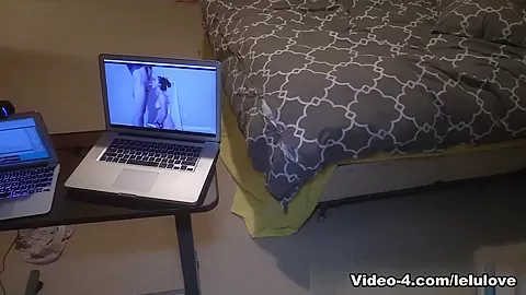 POV BJ Facial Masturbating On Webcam