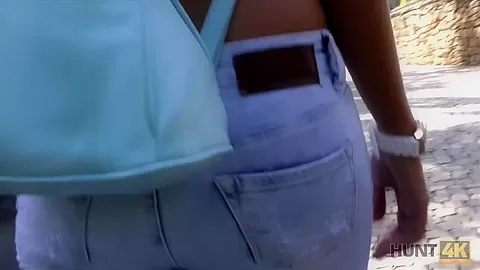 HUNT4K. Smart pickup in the park causes sex with teen 18+