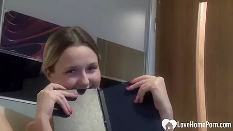 Hot teen 18+ definitely knows how to tease