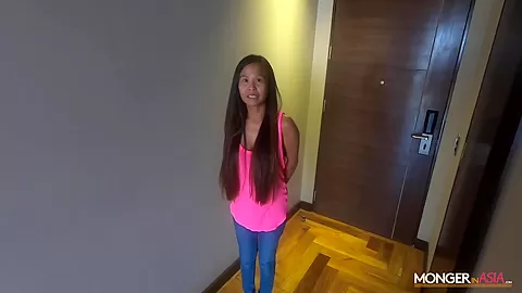 Filipina maid agrees to bang her new boss