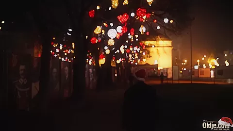Santa fucks a pretty sexy little redhead pussy for Xmas