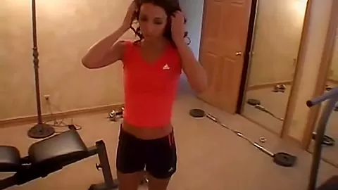 Petite teen 18+ masturbates in solo session