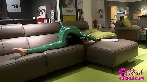 Contortion In The Furniture Store - Watch4Fetish