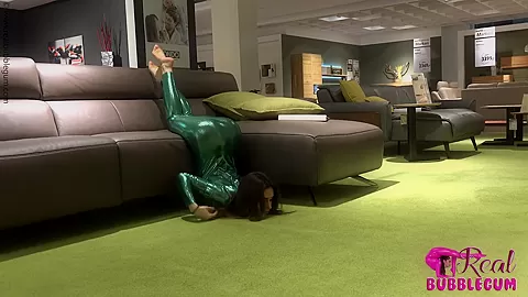 Contortion In The Furniture Store - Watch4Fetish