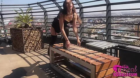 Sexy Contortion Model Stretching Outdoor - Watch4Fetish