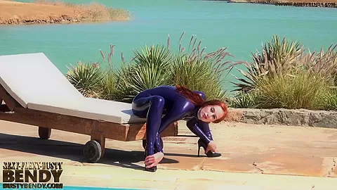 Erotic Latex Suit And High Heels - Watch4Fetish