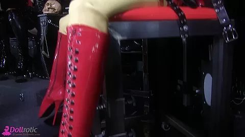 Real Rubber Doll Giving Blowjob - Watch4Fetish