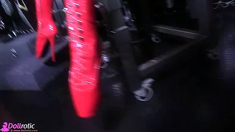 Real Rubber Doll Giving Blowjob - Watch4Fetish