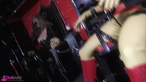 Real Rubber Doll Giving Blowjob - Watch4Fetish