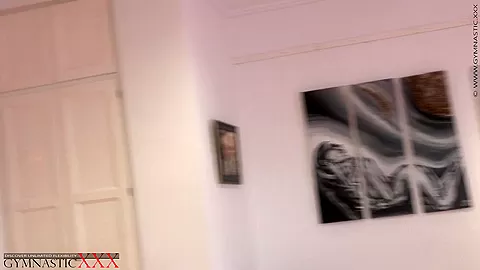 Contortionist In Multicolored Body - Watch4Fetish