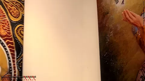 Contortionist In Multicolored Body - Watch4Fetish