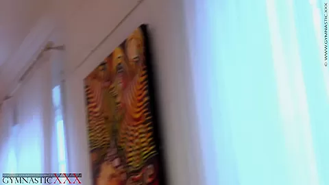 Contortionist In Multicolored Body - Watch4Fetish