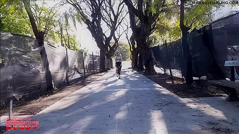 Flexible Girl In Street With Long Legs - Watch4Fetish