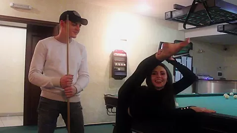 Flexibility On Pool Table - Watch4Fetish