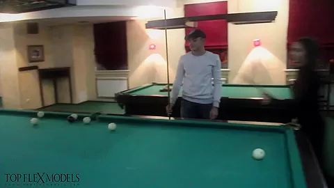 Flexibility On Pool Table - Watch4Fetish