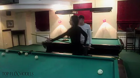 Flexibility On Pool Table - Watch4Fetish