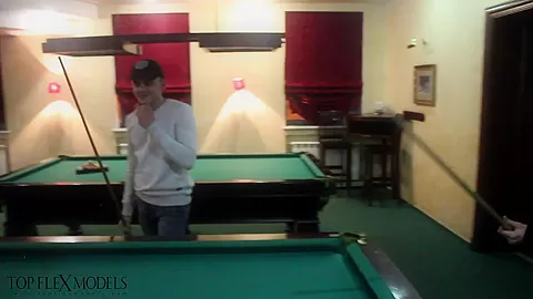 Flexibility On Pool Table - Watch4Fetish