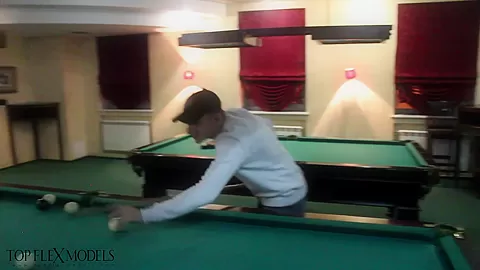 Flexibility On Pool Table - Watch4Fetish