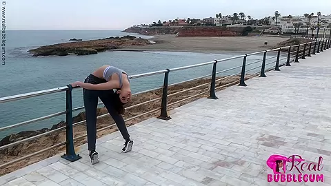Contortion Stretching Outdoor - Watch4Fetish