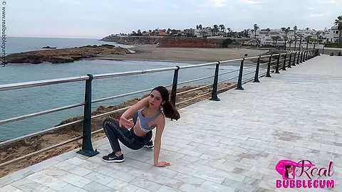 Contortion Stretching Outdoor - Watch4Fetish