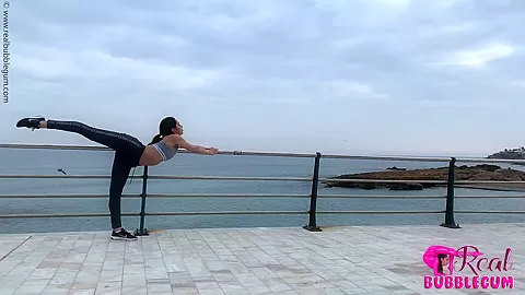 Contortion Stretching Outdoor - Watch4Fetish