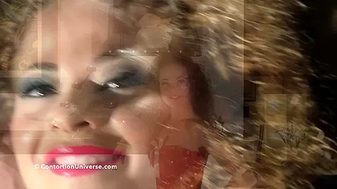 Contortion In The Red Dress - Watch4Fetish