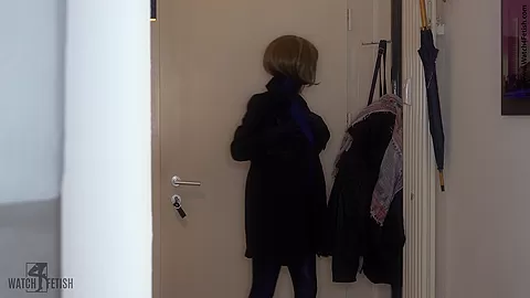 Zentai Dildo Fun In The Shower - Watch4Fetish